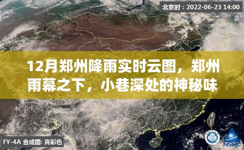 鄭州雨幕之下，雨云實時云圖與小巷特色小店探秘