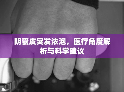 陰囊皮突發(fā)濃泡，醫(yī)療角度解析與科學(xué)建議