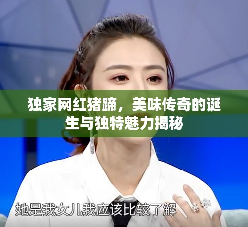 獨家網(wǎng)紅豬蹄，美味傳奇的誕生與獨特魅力揭秘