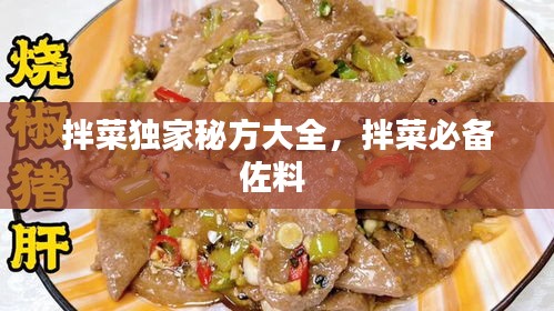 拌菜獨(dú)家秘方大全，拌菜必備佐料 
