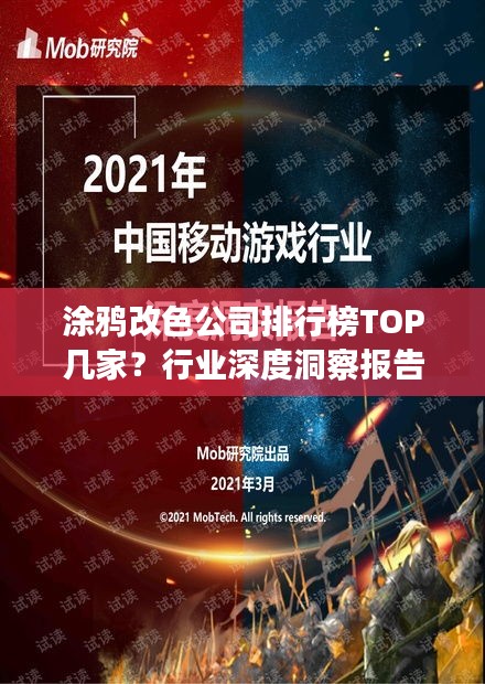涂鴉改色公司排行榜TOP幾家？行業(yè)深度洞察報告！