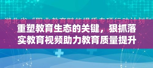 重塑教育生態(tài)的關(guān)鍵，狠抓落實教育視頻助力教育質(zhì)量提升