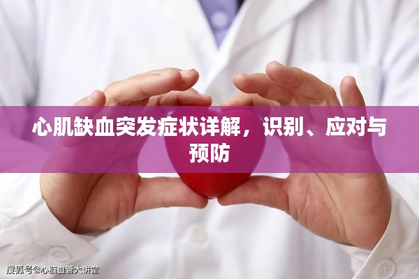 心肌缺血突發(fā)癥狀詳解，識別、應(yīng)對與預(yù)防