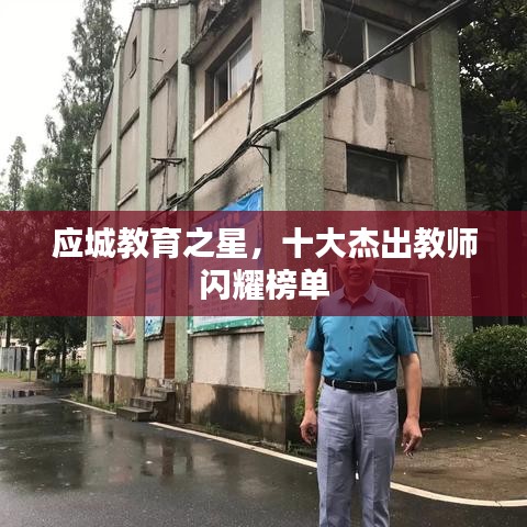 應(yīng)城教育之星，十大杰出教師閃耀榜單