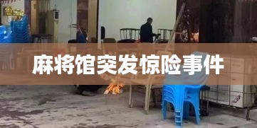 麻將館突發(fā)驚險(xiǎn)事件