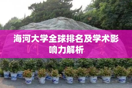 海河大學(xué)全球排名及學(xué)術(shù)影響力解析