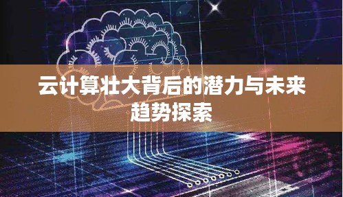 云計(jì)算壯大背后的潛力與未來(lái)趨勢(shì)探索
