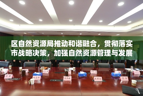 區(qū)自然資源局推動和諧融合，貫徹落實市戰(zhàn)略決策，加強(qiáng)自然資源管理與發(fā)展