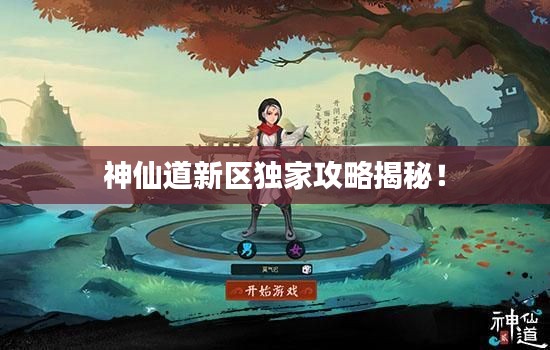 神仙道新區(qū)獨家攻略揭秘！