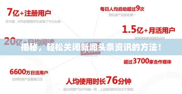 揭秘，輕松關(guān)閉新聞頭條資訊的方法！