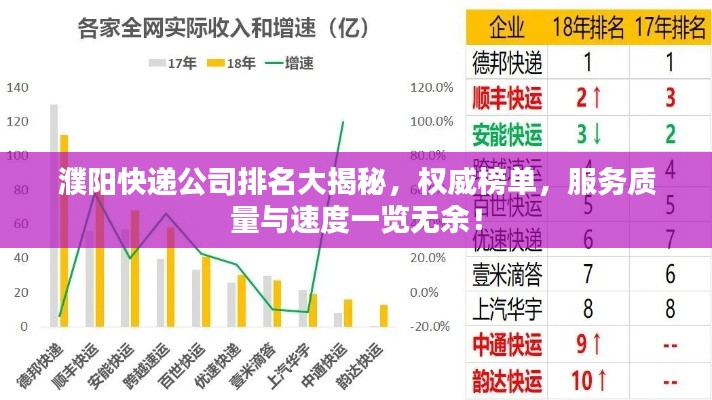 濮陽(yáng)快遞公司排名大揭秘，權(quán)威榜單，服務(wù)質(zhì)量與速度一覽無(wú)余！