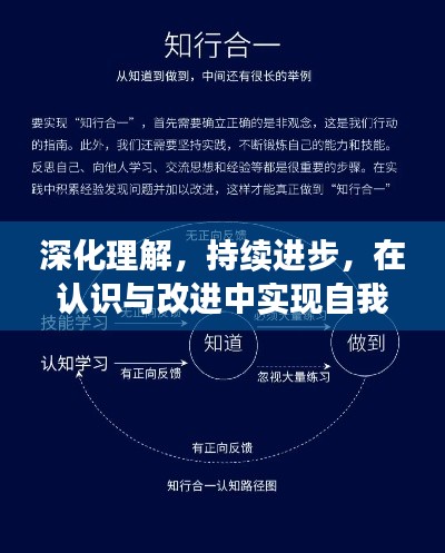 深化理解，持續(xù)進步，在認識與改進中實現(xiàn)自我突破成長
