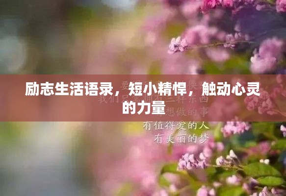 勵(lì)志生活語錄，短小精悍，觸動(dòng)心靈的力量